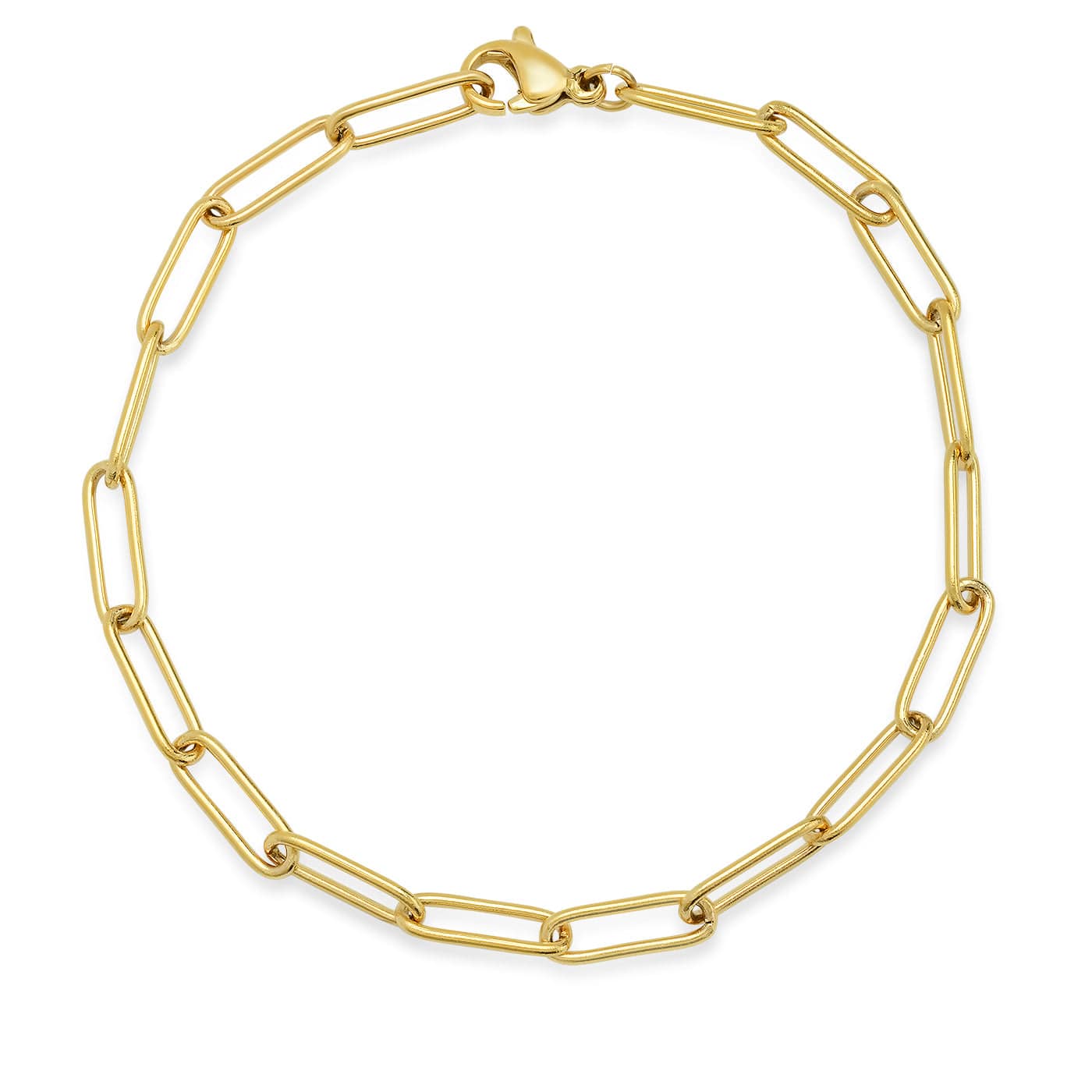 TAI JEWELRY Bracelet Large Oval Cable Link Bracelet