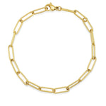TAI JEWELRY Bracelet Large Oval Cable Link Bracelet