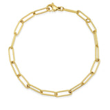 TAI JEWELRY Bracelet Large Oval Cable Link Bracelet