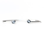 TAI JEWELRY | Mini Glass Bezel Cuff Bracelet | Bracelet |