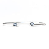 TAI JEWELRY | Mini Glass Bezel Cuff Bracelet | Bracelet |