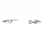 TAI JEWELRY | Mini Glass Bezel Cuff Bracelet | Bracelet |