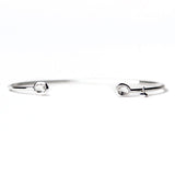 TAI JEWELRY | Mini Glass Bezel Cuff Bracelet | Bracelet |