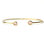TAI JEWELRY | Mini Glass Bezel Cuff Bracelet | Bracelet |