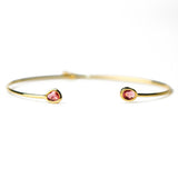 TAI JEWELRY | Mini Glass Bezel Cuff Bracelet | Bracelet |