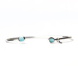 TAI JEWELRY | Mini Glass Bezel Cuff Bracelet | Bracelet |