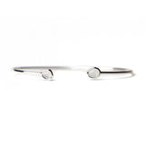 TAI JEWELRY | Mini Glass Bezel Cuff Bracelet | Bracelet |