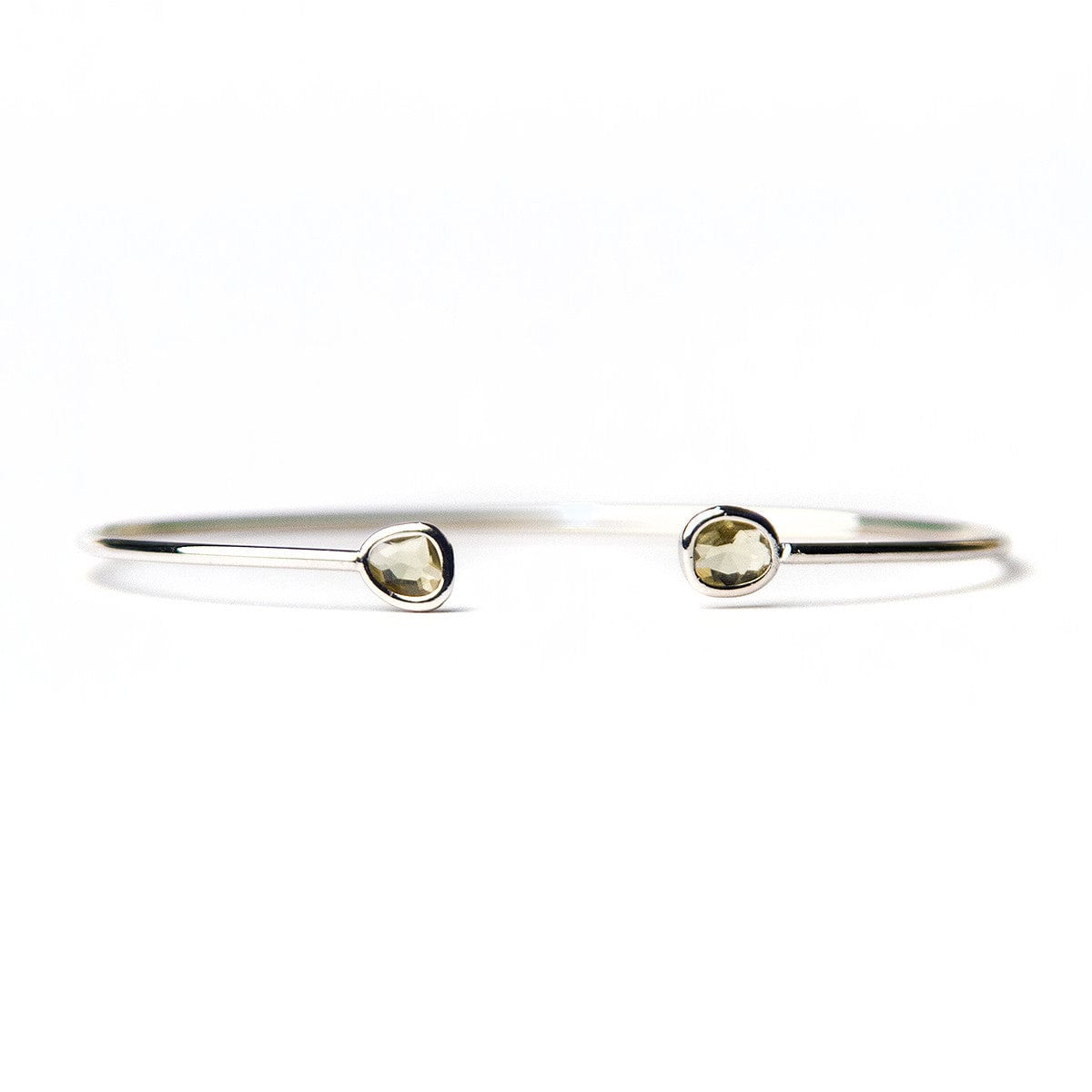 TAI JEWELRY | Mini Glass Bezel Cuff Bracelet | Bracelet |