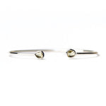 TAI JEWELRY | Mini Glass Bezel Cuff Bracelet | Bracelet |