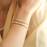 TAI JEWELRY | Opal Bezel Set Bolo Bracelet | Bracelet |