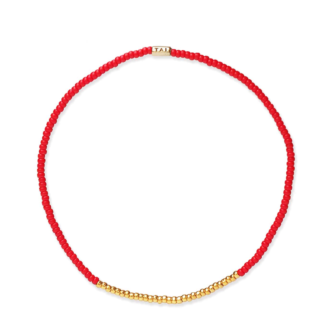 TAI JEWELRY | Praew Bracelet Beaded With Gold Accents | Bracelet |