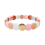 TAI JEWELRY | Pink Blush Stretch Beaded Bracelet | Bracelet |