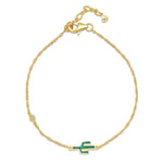 TAI JEWELRY Bracelet Cactus Saguaro Charm Bracelet
