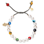 TAI JEWELRY | Sinirat Evil Eye Pearl Bracelet | Bracelet |