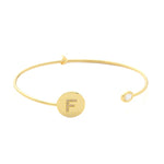 TAI JEWELRY Bracelet F Tai Monogram Cuff