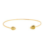 TAI JEWELRY | Tear Drop Stone Open Cuff Bracelet | Bracelet |