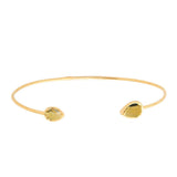 TAI JEWELRY | Tear Drop Stone Open Cuff Bracelet | Bracelet |