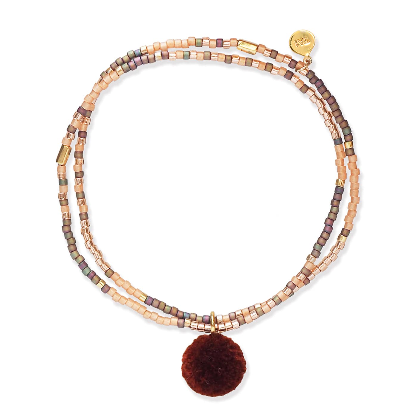 TAI JEWELRY Bracelet 11 Thirak Double Strand Beaded Bracelet