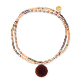 TAI JEWELRY Bracelet 11 Thirak Double Strand Beaded Bracelet