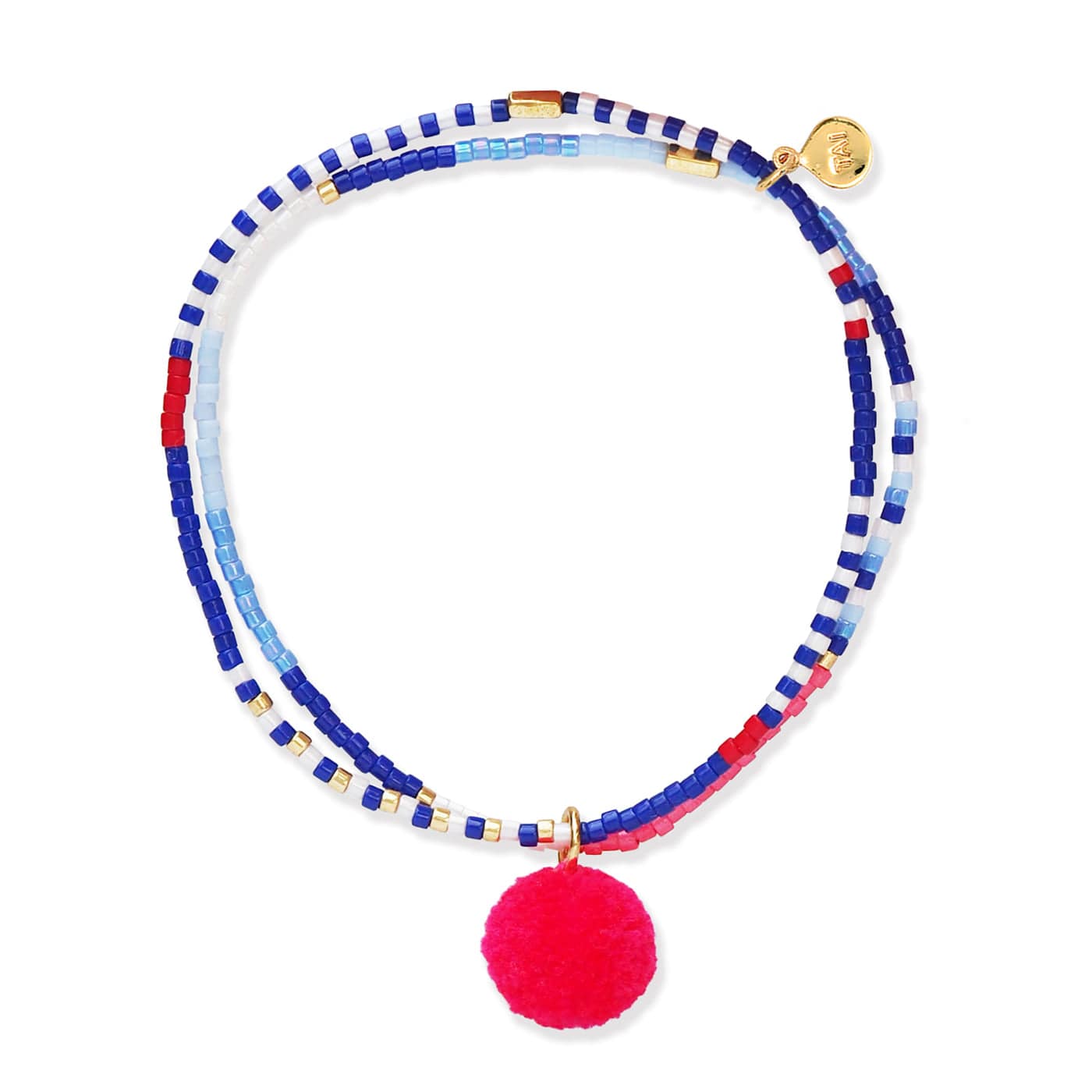 TAI JEWELRY Bracelet 2 Thirak Double Strand Beaded Bracelet