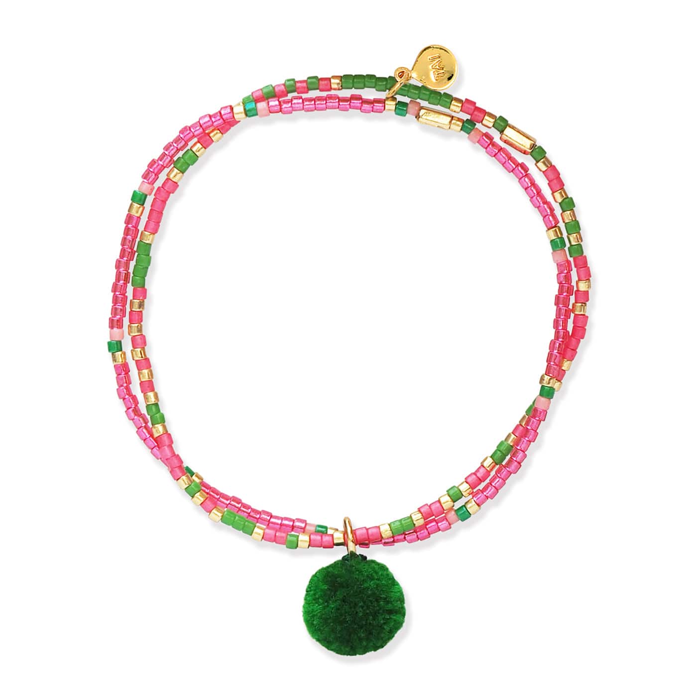 TAI JEWELRY Bracelet 3 Thirak Double Strand Beaded Bracelet