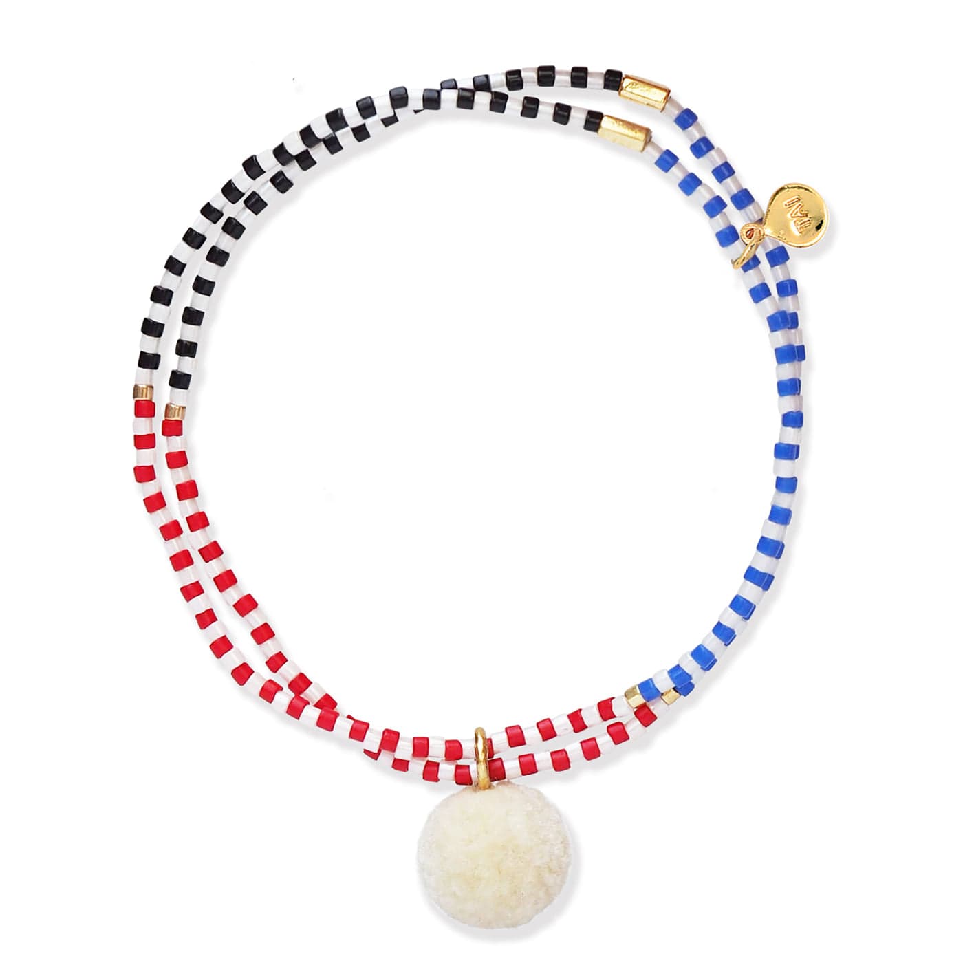 TAI JEWELRY Bracelet 4 Thirak Double Strand Beaded Bracelet
