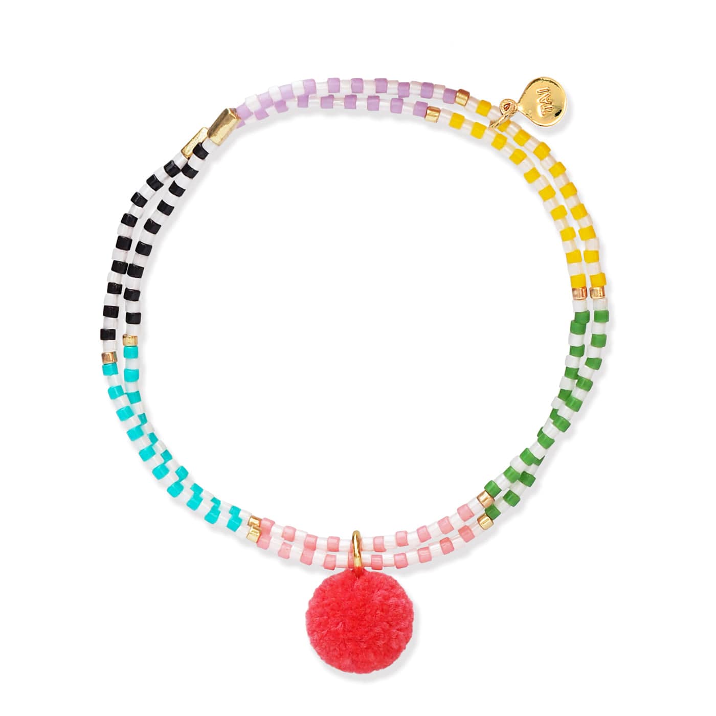 TAI JEWELRY Bracelet 5 Thirak Double Strand Beaded Bracelet