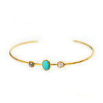 TAI JEWELRY | Harmony Stone Cuff | Bracelet |