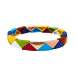 TAI JEWELRY | Triangle Enamel Beaded Bracelet | Bracelet |