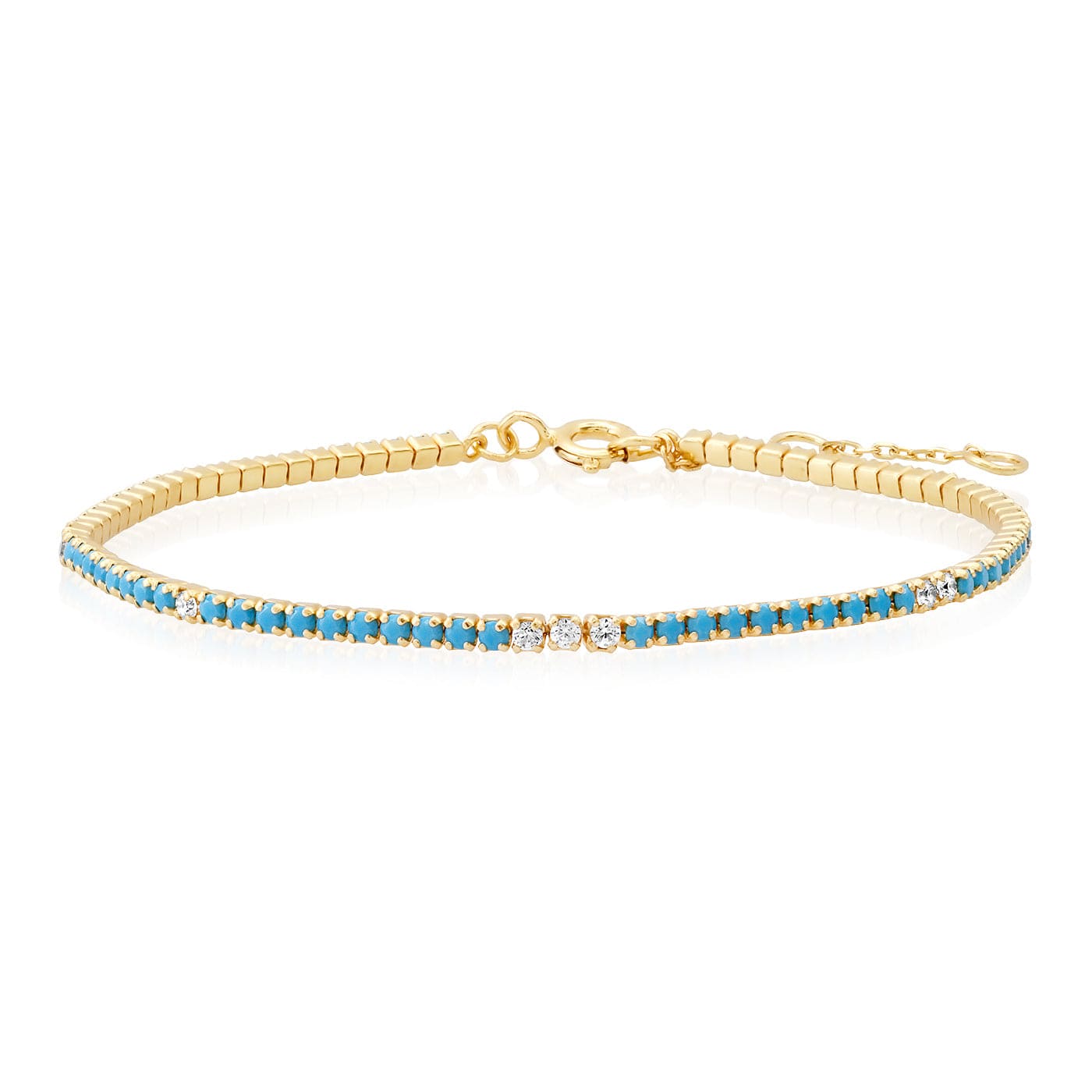 TAI JEWELRY | Turquoise Tennis Bracelet | Bracelet |
