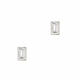 TAI JEWELRY | Baguette Bezel Studs | Earrings |
