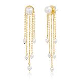 TAI JEWELRY | Cascading Pearl Earrings | Earrings |