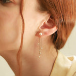 TAI JEWELRY | Cascading Pearl Earrings | Earrings |