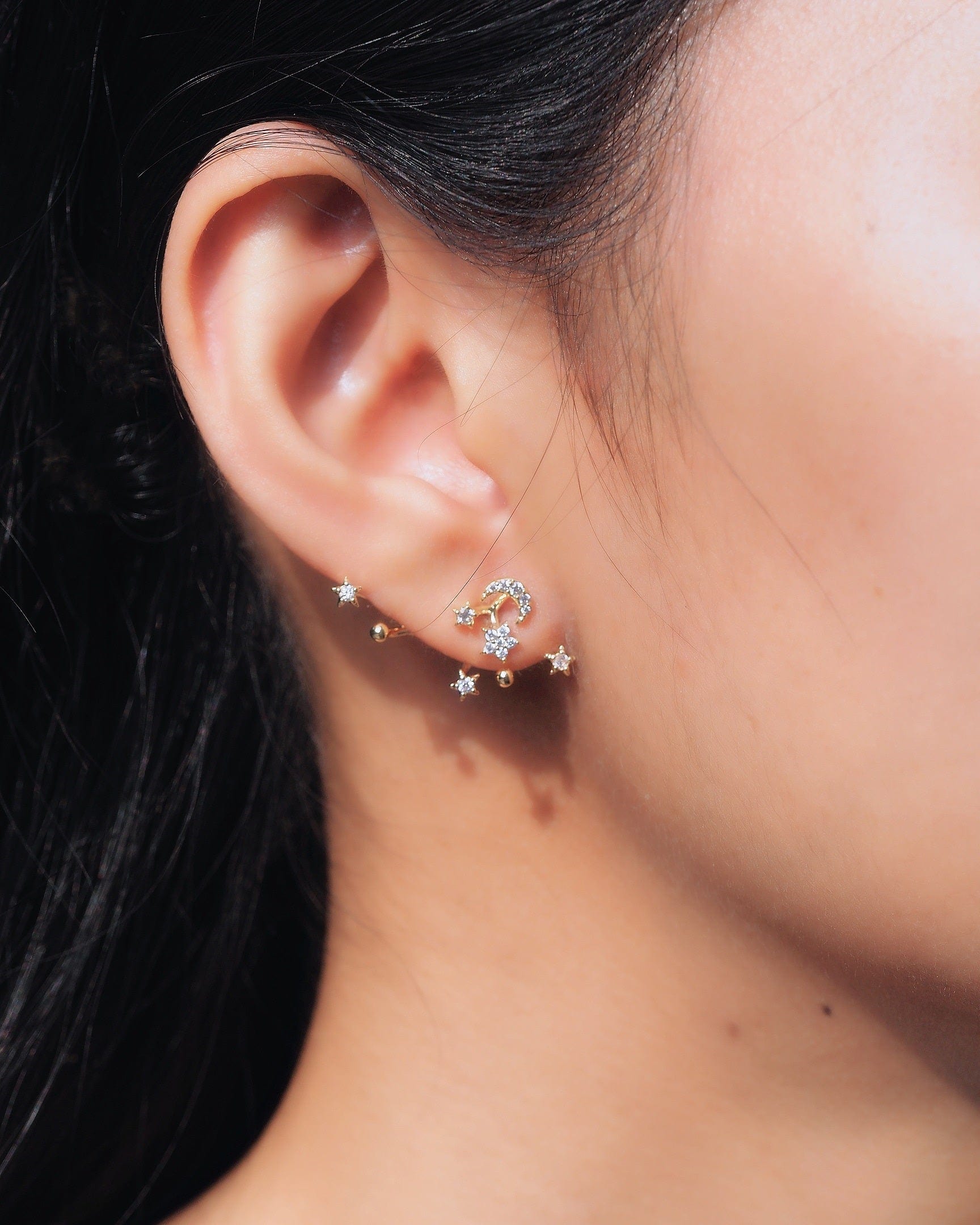 TAI JEWELRY | Celestial Climbing Ear Jacket | Earrings |