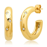 TAI JEWELRY | Celestial Huggies | Earrings |