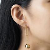 TAI JEWELRY | Chainlink Ball Drop Earrings | Earrings |