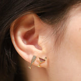 TAI JEWELRY | Champagne Glass Studs | Earrings |