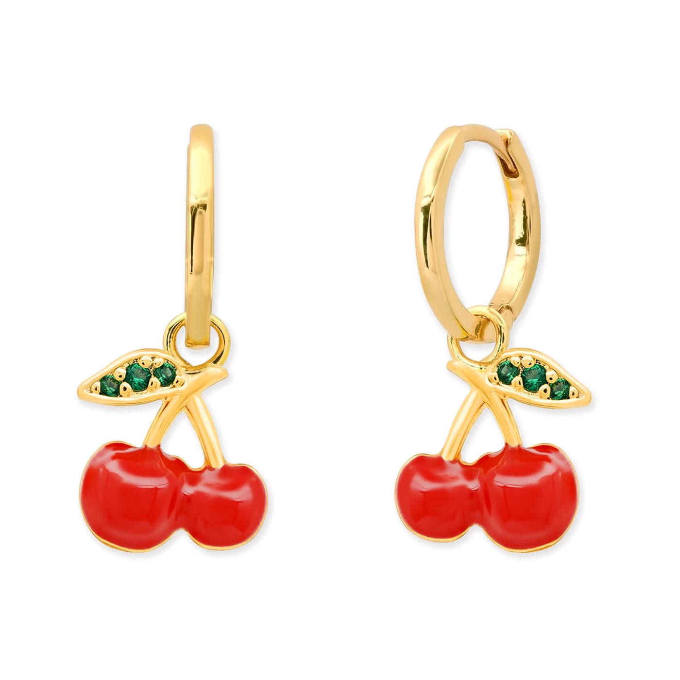 TAI JEWELRY | Cherry Huggie Earrings | Earrings |