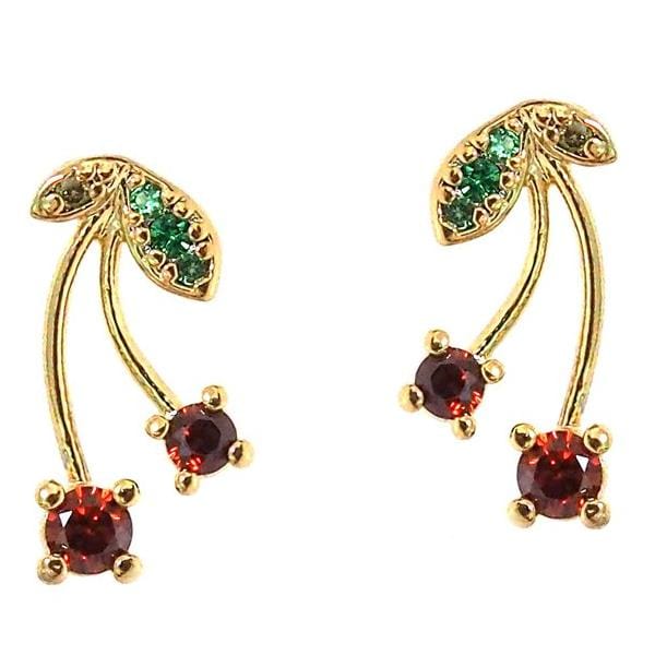 TAI JEWELRY | Cherry Twist Studs | Earrings |