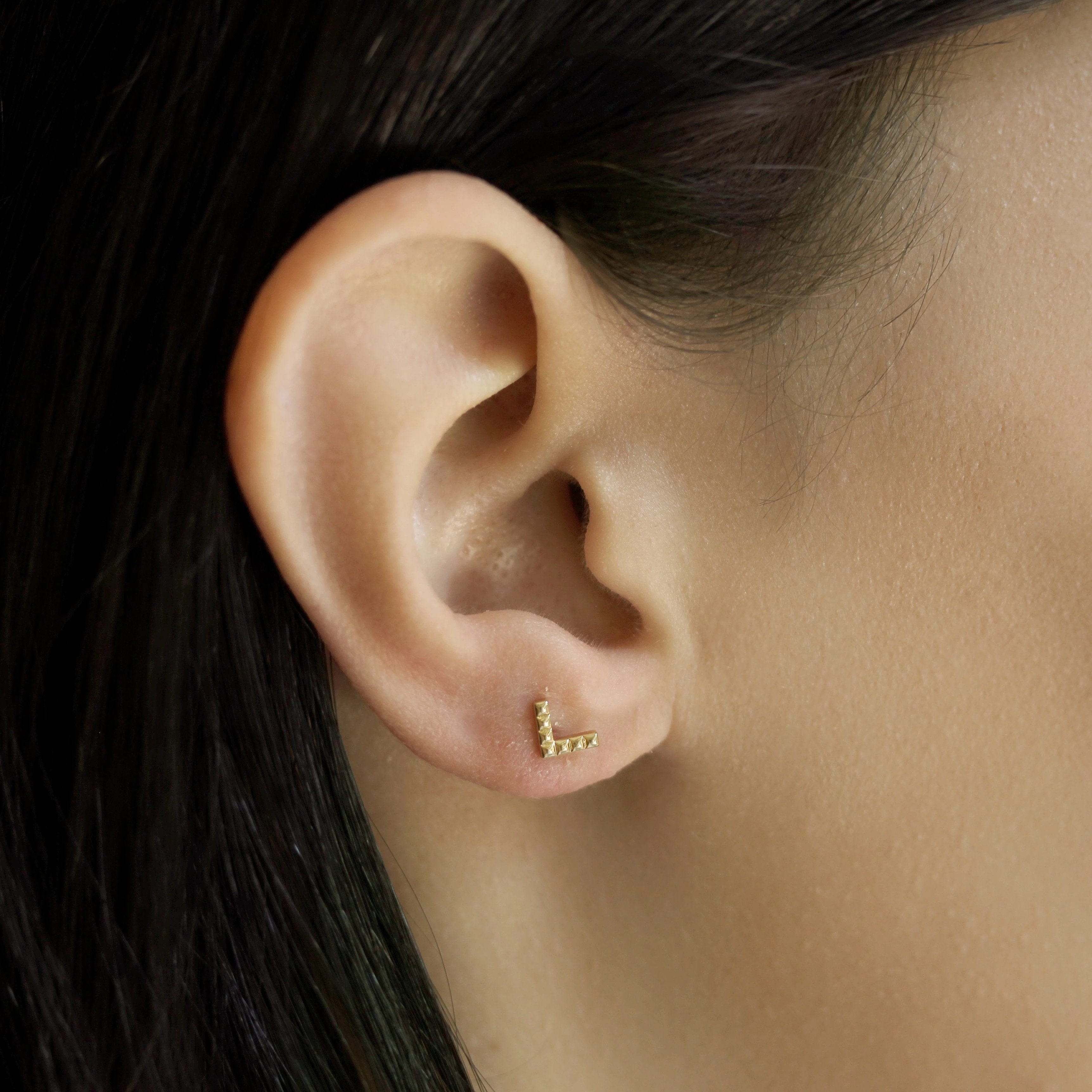 TAI JEWELRY Earrings Chevron Post Earrings