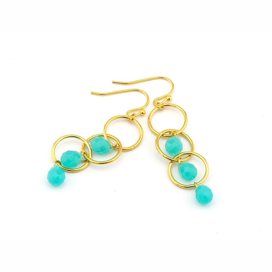 TAI JEWELRY Earrings Circle Drop Earring