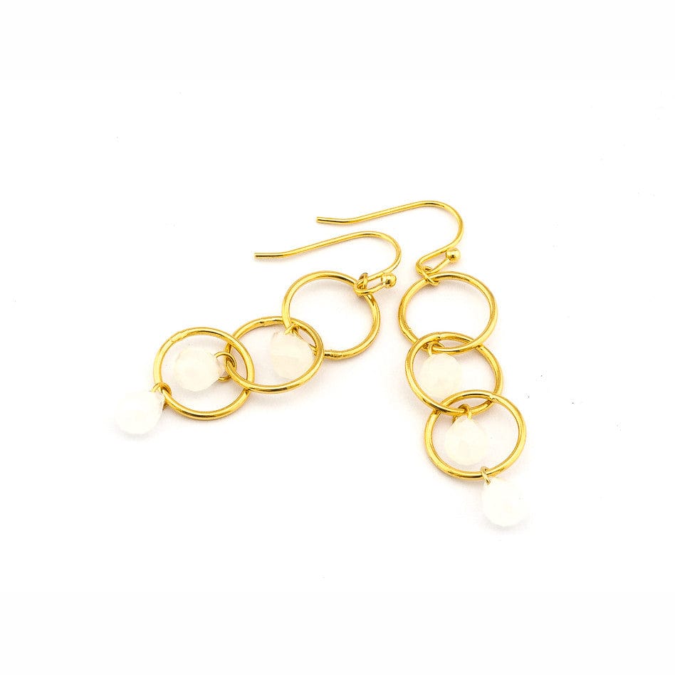 TAI JEWELRY Earrings Circle Drop Earring
