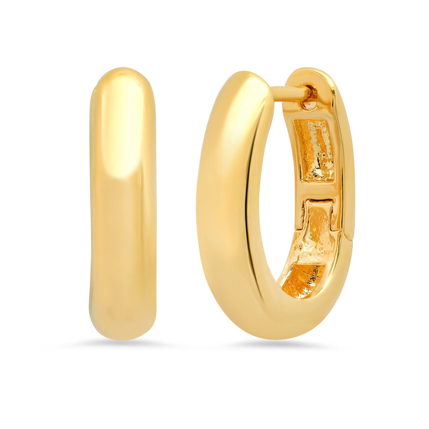 TAI JEWELRY Earrings Gold Classic 15mm Hoop