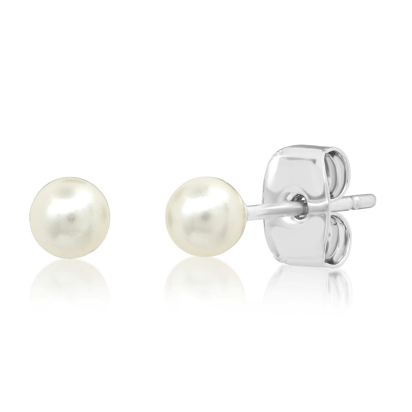 TAI JEWELRY Earrings Classic 4mm Pearl Stud