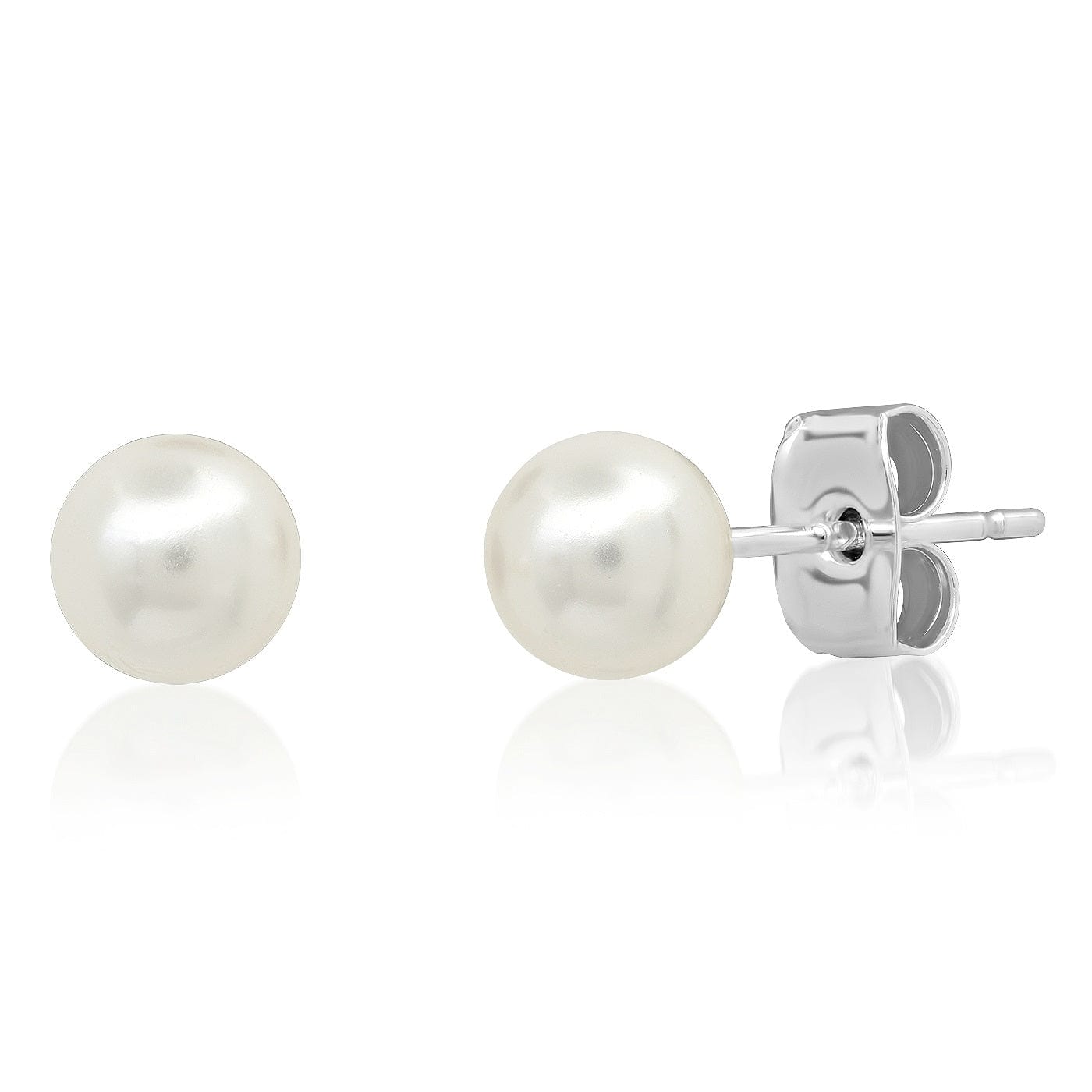 TAI JEWELRY | Classic 6mm Pearl Stud | Earrings |