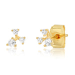 TAI JEWELRY | Cluster Cz Studs | Earrings |
