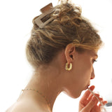 TAI JEWELRY | Contour Huggie Earrings | Earrings |