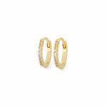 TAI JEWELRY | Cubic Zirconia Huggie Earrings | Earrings |
