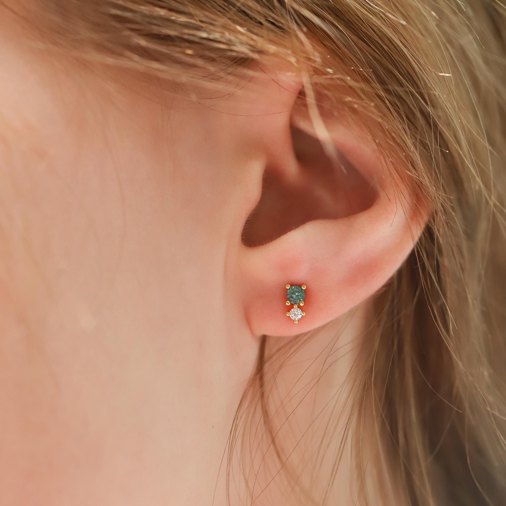 TAI JEWELRY | CZ and Colored Stone Studs | Earrings |