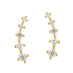 TAI JEWELRY | Cz Stone Climbers | Earrings |